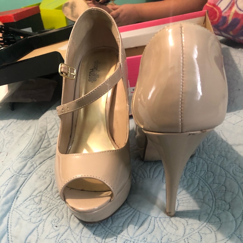 Charlotte Russe Nude Heels